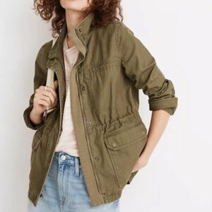 Nwt madewell passage dispatch utility olive green jacket size